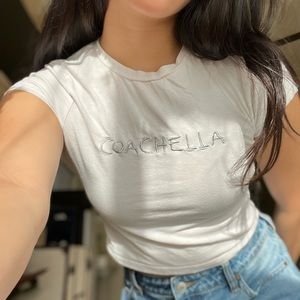 coachella baby tee
